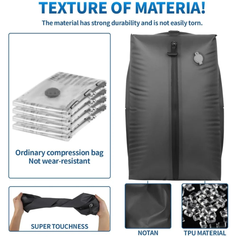 Vacuum Travel Bags with Pum