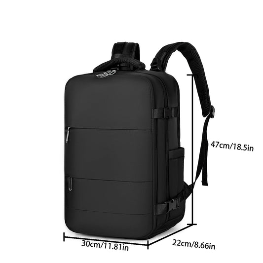 Travel Boarding Backpack - Black